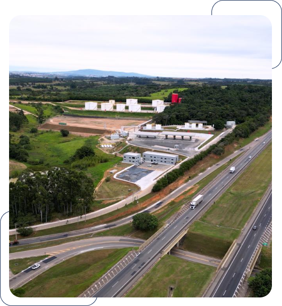 Imagem aérea da Vertex Formuladora